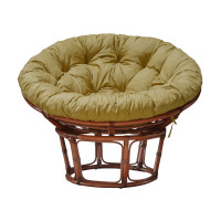 Papasan Chair Olive Cushion